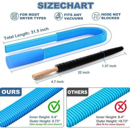 Lint Eliminator | Flexible Dryer Vent Cleaning Tool with Extended Reach | Efficient Lint Removal for Peak Dryer Performance 5