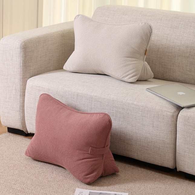 Lounge Bolster Cushion | Structured Back Support for Enhanced Comfort | Soft Polyester for Relaxation 1