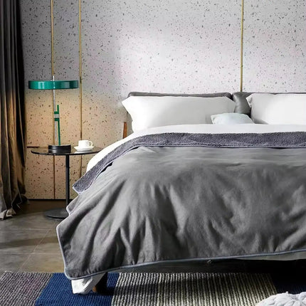 Waterproof Blanket for Bed, Fuzzy Ultra Soft Blanket for Couples