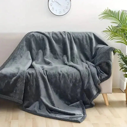Waterproof Blanket for Bed, Fuzzy Ultra Soft Blanket for Couples, Cozy Blanket for Couch and Car