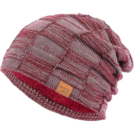 Luca Collection | Slouch Beanie with Thermal Fleece Lining | Stylish Winter Hat for Warmth and Comfort 4