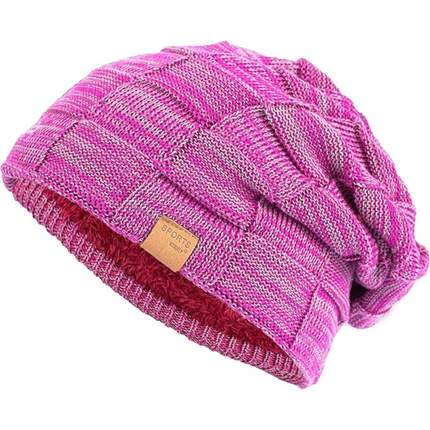 Luca Collection | Slouch Beanie with Thermal Fleece Lining | Stylish Winter Hat for Warmth and Comfort 6