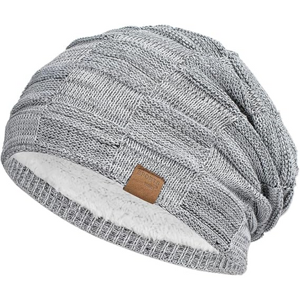 Luca Collection | Slouch Beanie with Thermal Fleece Lining | Stylish Winter Hat for Warmth and Comfort 7
