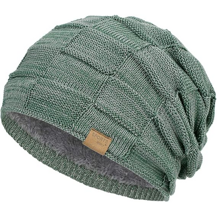 Luca Collection | Slouch Beanie with Thermal Fleece Lining | Stylish Winter Hat for Warmth and Comfort 9