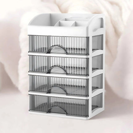 Makeup Organizer with Drawers, Multi Tier Makeup Storage – image 6
