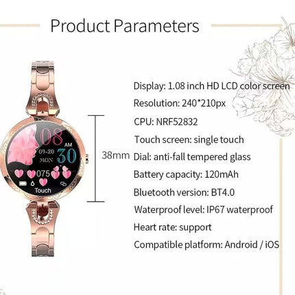 LumaFit | Waterproof Smartwatch for Activity Tracking & Health Monitoring | Stylish Design for Everyday Use 2