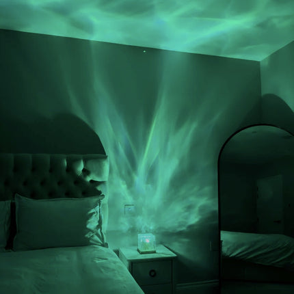 LumaZen | LED Relaxing Lamp with Soothing Wave Effect & Colors | Perfect for Sleep and Serenity 1