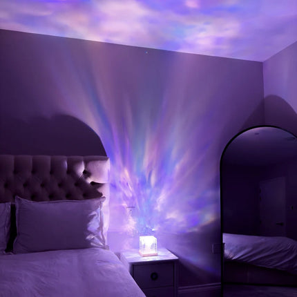 LumaZen | LED Relaxing Lamp with Soothing Wave Effect & Colors | Perfect for Sleep and Serenity 6