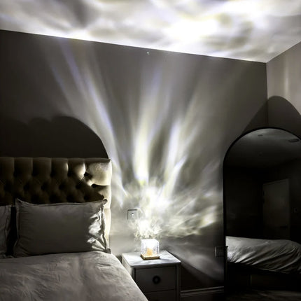 LumaZen | LED Relaxing Lamp with Soothing Wave Effect & Colors | Perfect for Sleep and Serenity 8