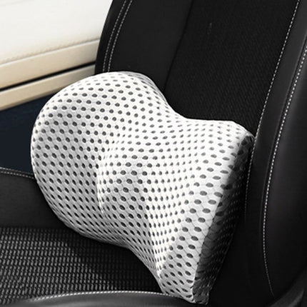 Lumbar Support Pillow | Orthopedic Memory Foam Cushion with Adjustable Strap | Back Support for Office Chair Comfort 3