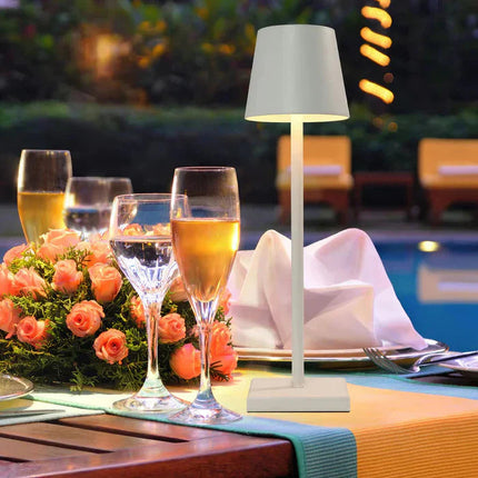 LumiAura | Portable Dimmable LED Table Lamp with Wireless Design | Stylish Lighting for Any Space 7