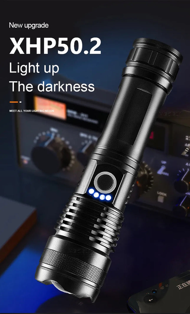 LumiBeam | Brightest Rechargeable Flashlight with Adjustable Zoom | Waterproof Design for Outdoor Adventures 1