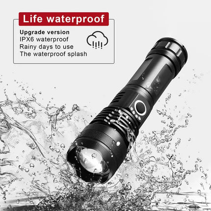 LumiBeam | Brightest Rechargeable Flashlight with Adjustable Zoom | Waterproof Design for Outdoor Adventures 2
