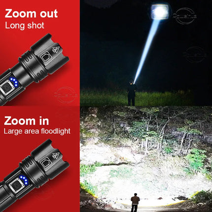 LumiBeam | Brightest Rechargeable Flashlight with Adjustable Zoom | Waterproof Design for Outdoor Adventures 5