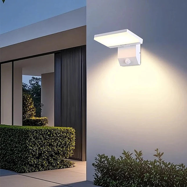 LumiFold | Outdoor Wall Light with Motion Sensor Option & Adjustable Head | IP65 Waterproof for Modern Homes 1