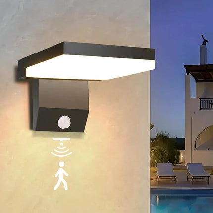 LumiFold | Outdoor Wall Light with Motion Sensor Option & Adjustable Head | IP65 Waterproof for Modern Homes 2