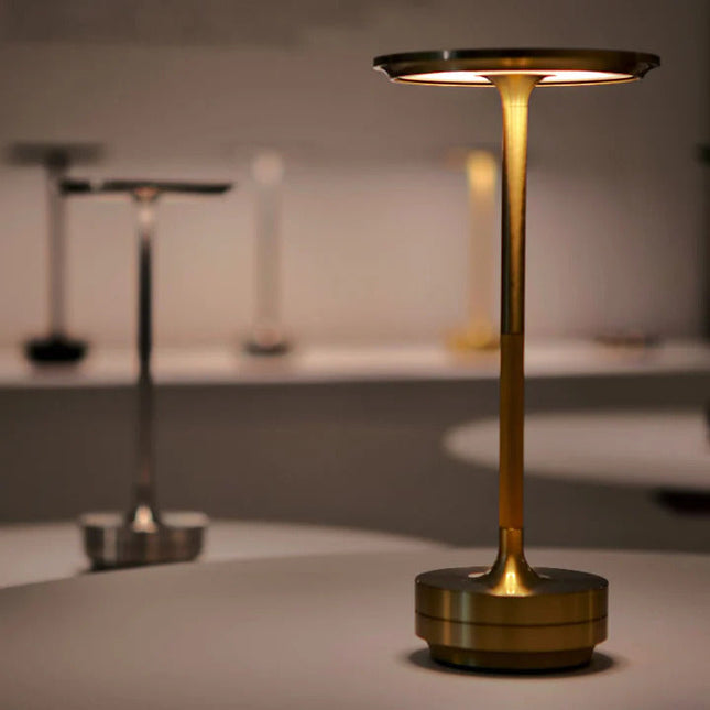 LumiGlow | Cordless LED Table Lamp with 3-Colour Touch Dimming | Versatile Lighting for Any Space 0