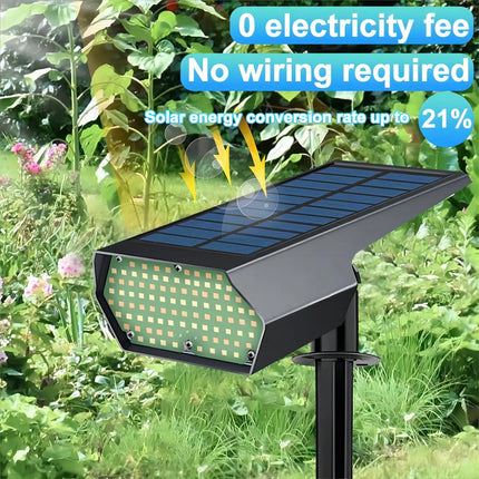 LumiYard | Solar Spot Lights Outdoor with Dual Color Temperature | Weatherproof Security Lighting for Gardens and Pathways 2