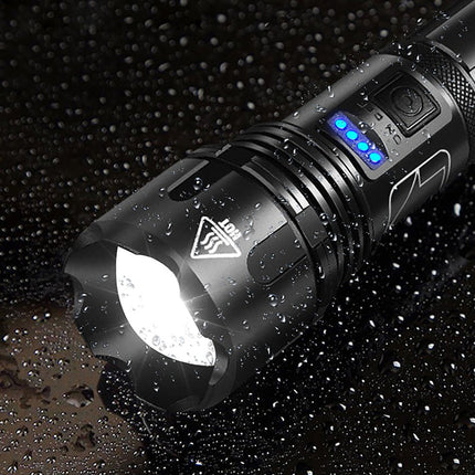 Rechargeable Flashlight, High Lumen Flashlight with Zoom and 5 Modes – image 4