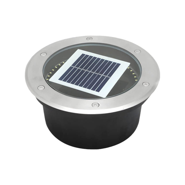 Luminara | Solar-Powered Recessed Garden Lights with Automatic Illumination | Durable Design for Outdoor Safety 0