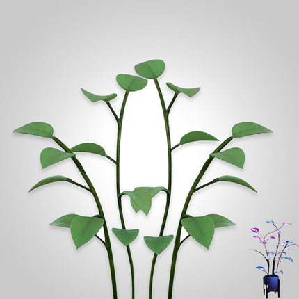 LED Table Lamp Plant Shape, Color Changing Bedside Lamp for Bedroom