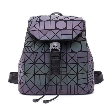 Luminous Geometric Travel Backpack with Color-Shifting Design | Stylish & Versatile for Daily Use 2