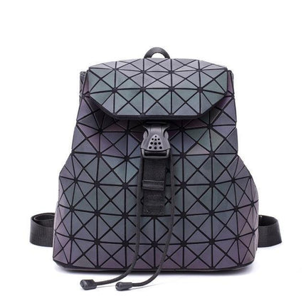 Luminous Geometric Travel Backpack with Color-Shifting Design | Stylish & Versatile for Daily Use 3