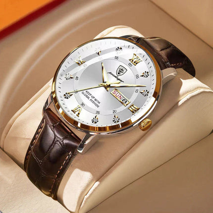 Luminous Men's Waterproof Watch with Stainless Steel Design | Elegant Timepiece for Everyday Use 2