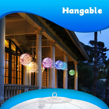 Luminous Oasis | Solar Floating Pool Lights with Waterproof Design & Color Changing Features for Enchanting Evenings 4