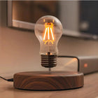 Luminous | Floating Light Bulb with Walnut Wood Base & Magnetic Levitation | Unique Home Decor for Enchanting Ambiance 0