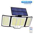 LumoGuard | Solar Powered Wall Lights Outdoor with Motion Sensor & 3 Modes | IP65 Waterproof for Enhanced Nighttime Safety 0