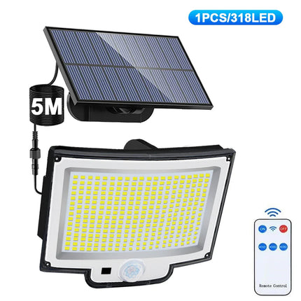 LumoGuard | Solar Powered Wall Lights Outdoor with Motion Sensor & 3 Modes | IP65 Waterproof for Enhanced Nighttime Safety 5