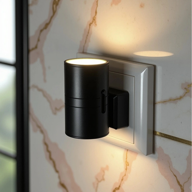Lumora | Smart Dimmable LED Night Light with Dusk-to-Dawn Sensor | Adjustable Brightness for Safe Navigation 0