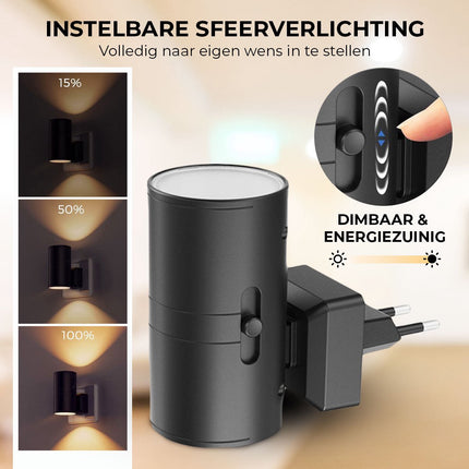Lumora | Smart Dimmable LED Night Light with Dusk-to-Dawn Sensor | Adjustable Brightness for Safe Navigation 2