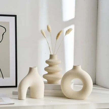 Flower Vases Set of 3, Minimalist Boho Decor – image 5