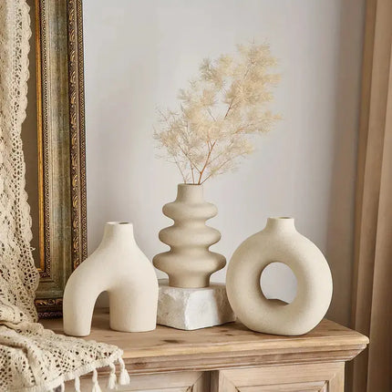 Flower Vases Set of 3, Minimalist Boho Decor – image 9