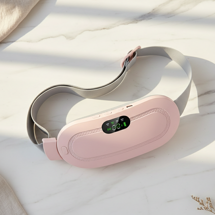 LunaRelief | Electric Heating Pad with Rapid Heating & Massage Function | Heating Pad for Cramps and Menstrual Comfort 4