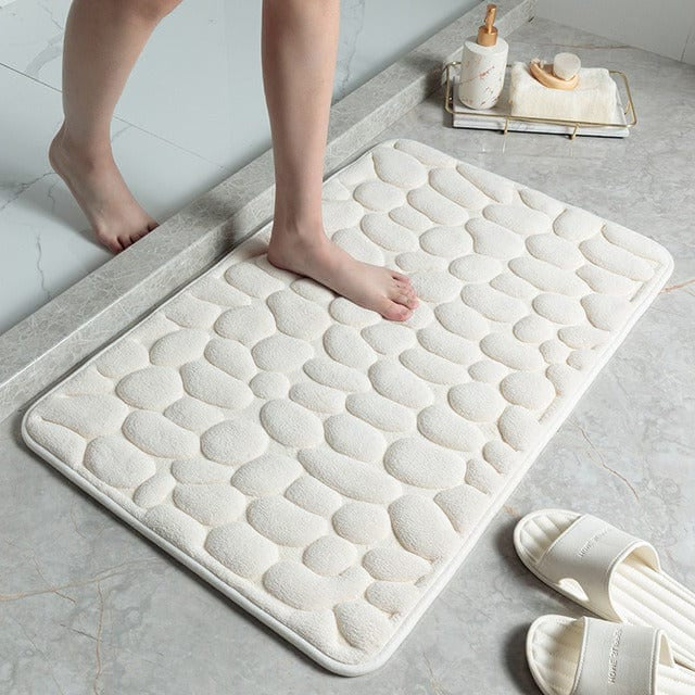 Luna Milis | Non-Slip Bath Mat with Luxurious Comfort | Easy to Clean for Safety and Style 0