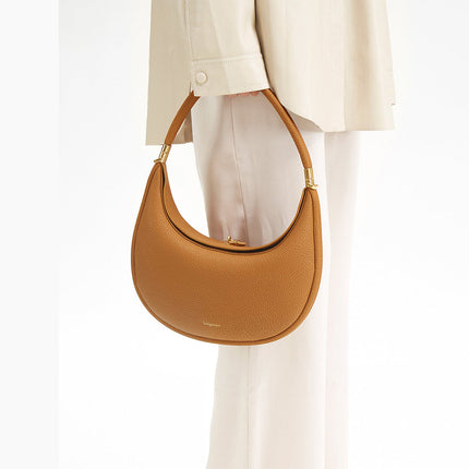 Luna | Handbag Tote Bag in Premium Full-Grain Leather with Four-Way Carry Options | Timeless Elegance for Effortless Style 4
