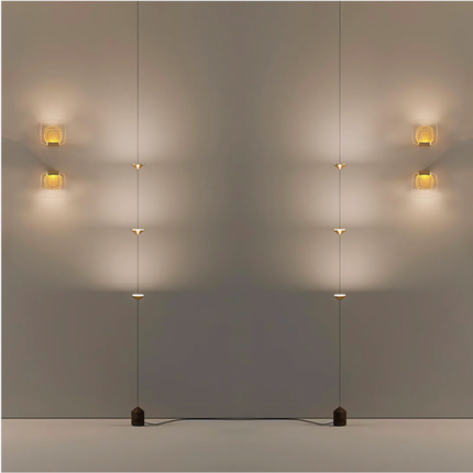 Luna | Modern Floor Lamp with Adjustable LED Light | Minimalist Design for Ambient Illumination 4