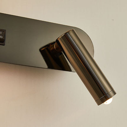 LunarBeam | Dual Wall Light with Adjustable Spotlight & Ambient Glow | Modern Nordic Design for Versatile Illumination 5