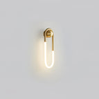 L 5.5″ x W 3.9″ x H 17.7″ / Brass & Warm Light