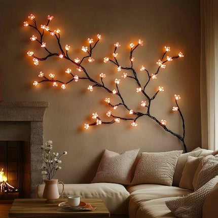 Lunawisp | LED Floral Vine Light for Wall Decor with Soft Glow | Elegant Accent for Cozy Ambiance 0