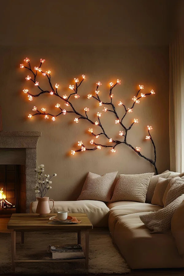 Lunawisp | LED Floral Vine Light for Wall Decor with Soft Glow | Elegant Accent for Cozy Ambiance 0