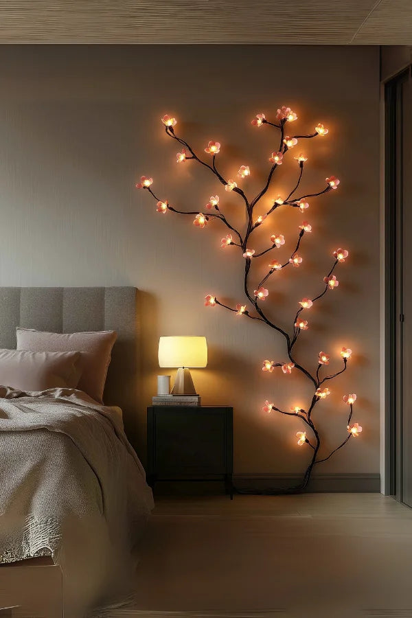 Lunawisp | LED Floral Vine Light for Wall Decor with Soft Glow | Elegant Accent for Cozy Ambiance 1