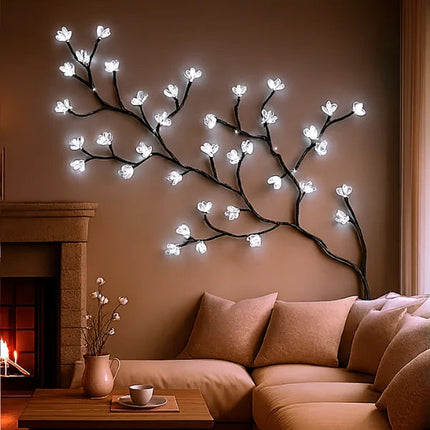 Lunawisp | LED Floral Vine Light for Wall Decor with Soft Glow | Elegant Accent for Cozy Ambiance 10