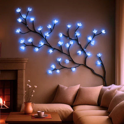 Lunawisp | LED Floral Vine Light for Wall Decor with Soft Glow | Elegant Accent for Cozy Ambiance 11
