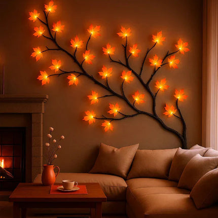 Lunawisp | LED Floral Vine Light for Wall Decor with Soft Glow | Elegant Accent for Cozy Ambiance 13