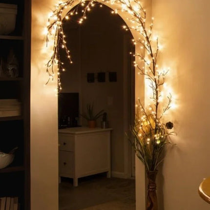 Lunawisp | LED Floral Vine Light for Wall Decor with Soft Glow | Elegant Accent for Cozy Ambiance 5