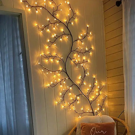 Lunawisp | LED Floral Vine Light for Wall Decor with Soft Glow | Elegant Accent for Cozy Ambiance 7